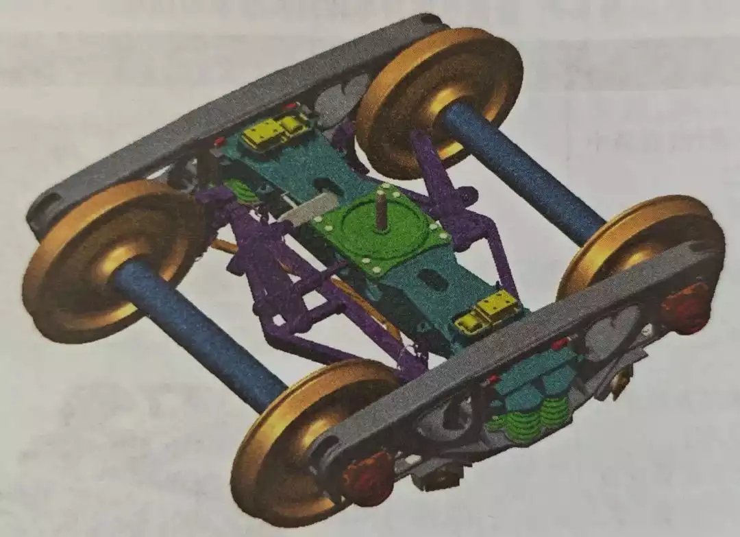 Railway freight car bogies1