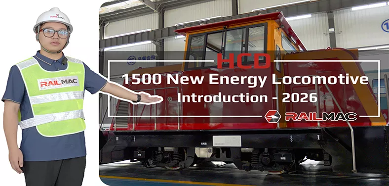 RailMac HCD-1500 New Energy Locomotive Video
