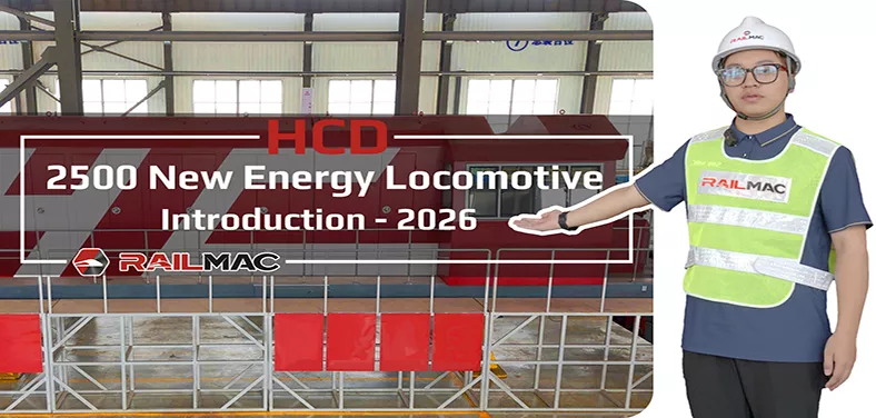 RailMac HCD-2500 New Energy Locomotive Video